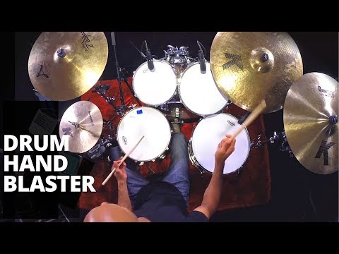 Drum Hand Blaster | Play Faster Fills on the Drums | Marcus Finnie