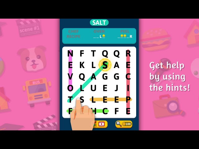 Word Search Hidden Words By Bitmango Word Games Category 6