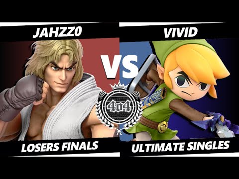 4o4 Smash Night 75 - InC| Jahzz0 (Ken) vs YMHB| Vivid (Toon Link) - Losers Final