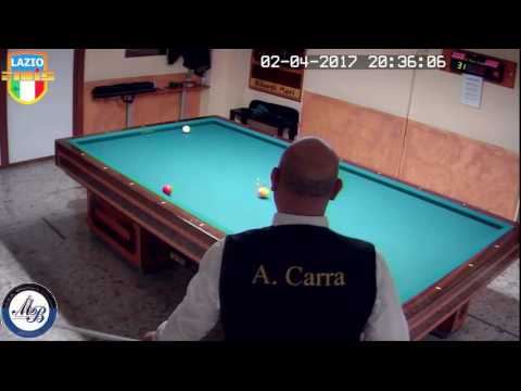 Carra vs Primasso 1 Cat - 3ª Prova Campionato Regionale - CSB Martino's Billiards (LT) 1/2Aprile2017