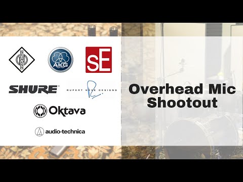 OverHead Mic Comparison - KM184 vs MK012 vs SM81vs RN17 vs ATM450 vs KSM32 vs C414