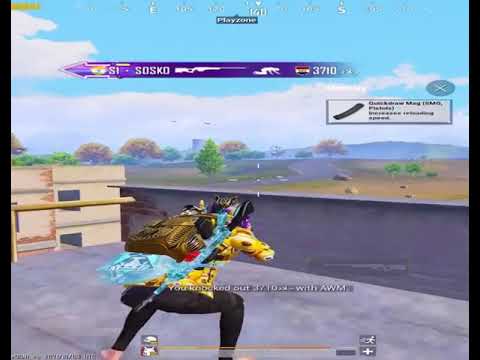 SOSKO PUBG 1vs7 AWM + M416 + PAN | PUBG MOBILE