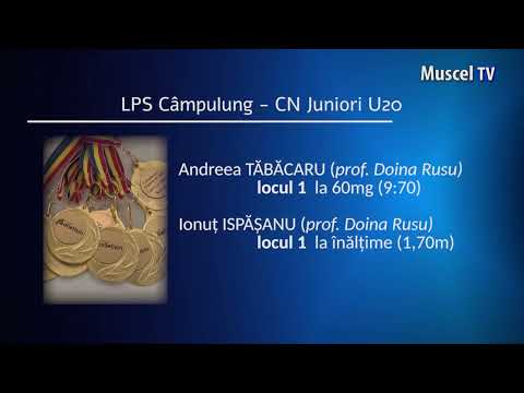 Jurnal MUSCEL TV 07.02.2023 SPORT - atletism - Rezultate LPS Câmpulung