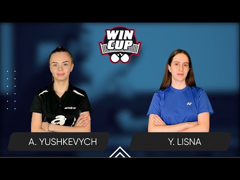 09:00 Anastasiia Yushkevich - Yaroslava Lisna 01.08.2025 WINCUP Women Professional. Table 1