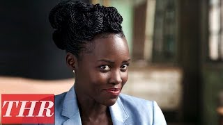 Lupita Nyong'o Talks 'Black Panther' Stunts, Michael B. Jordan, "Cooglerisms" & More! | THR