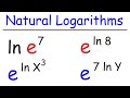 Natural Logarithms Natural Logarithms