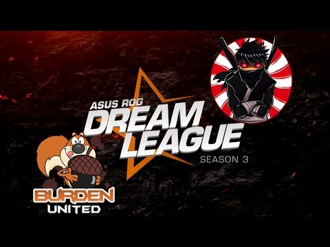 Burden United vs Basically Unknown #DreamLeague S3 Playoff