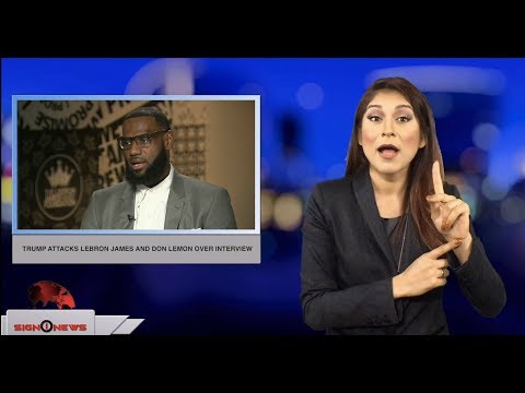 Trump attacks Lebron James and Don Lemon over interview (ASL - 8.4.18)