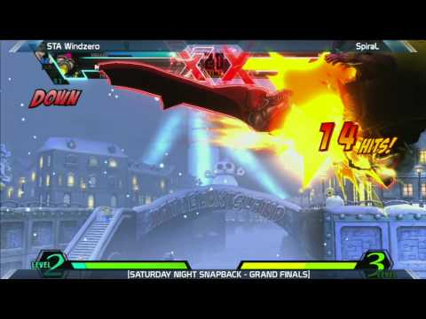 UMVC3: STA Windzero vs SpiraL - Grand Finals - Saturday Night Snapback 6.1