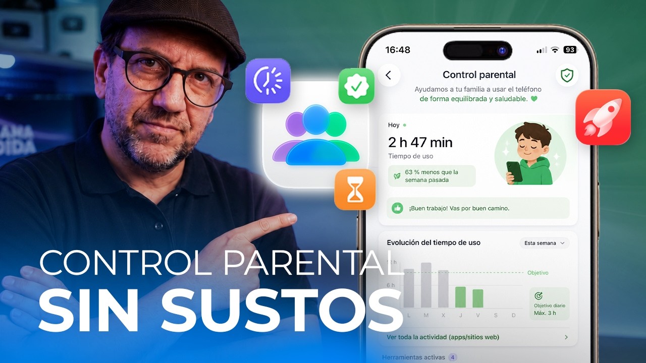 Control parental en iPhone: así lo configuro para mis hijos (sin sustos)