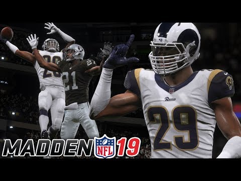 NFL Debut! One Hand Catch Over Defender! [Madden 19 Career Mode #1]