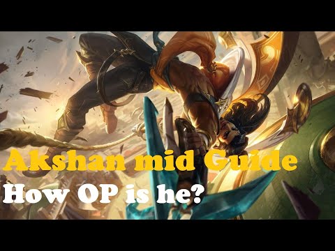 Akshan mid guide for Season 11 | League's newest addiction, literally