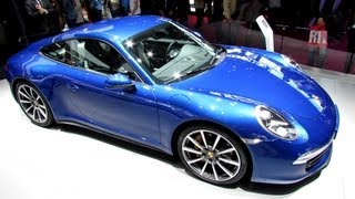 2013 Porsche 911 Carrera 4S - Exterior Interior Walkaround - 2012 Paris Auto Show