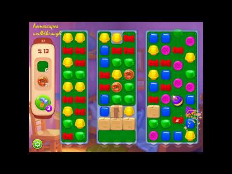 Homescapes Level 37 Solution