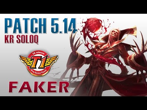 SKT T1 Faker - Vladimir Mid Lane - KR SoloQ