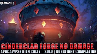 Cinderclad Forge Boss Fight (No Damage Apocalypse Difficulty) [Remnant 2]