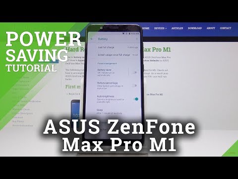 How to Activate Power Saver in ASUS ZenFone Max Pro M1 - Extend Battery Life