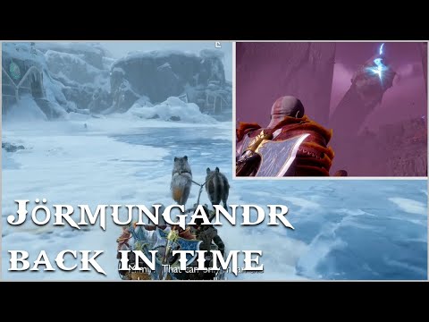 Mimir explains how Thor sent Jörmungandr back in time and Atreus put a giant soul in it - GOWR