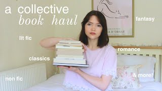 a big collective book haul