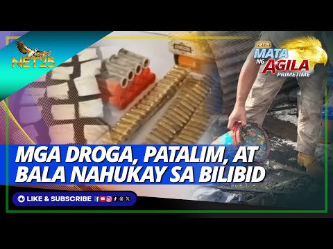 Mga droga, patalim, at bala nahukay sa bilibid Mata Ng Agila Primetime