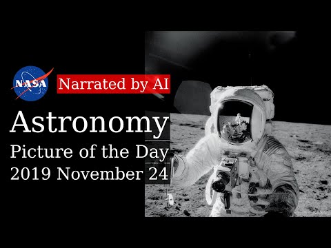 APOD: 2019-11-24 - Apollo 12: Self-Portrait (Narrated by Brian)