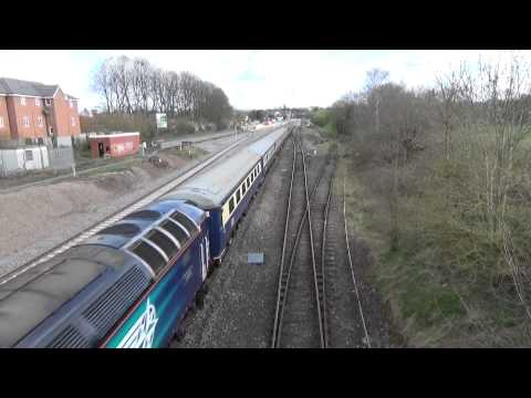 57301 thunders through Bromsgrove