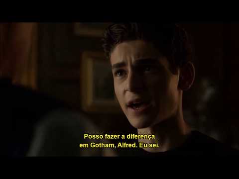 Gotham 4x01 Bruce & Alfred conversam - Legendado