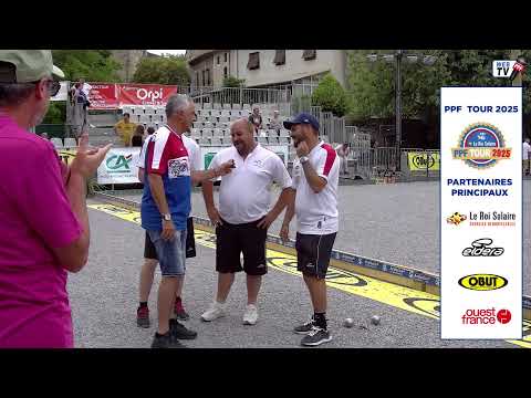 PPF TOUR 2025 National TOP 1000 LES VANS - MEN'S Final: BONETTO vs. COURTOIS (continued)