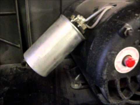 Air Compressor Motor and Capacitors