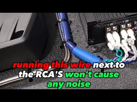 Speed WIRE, 9 wire, Multiconductor wire will not cause noise ran next to rca's