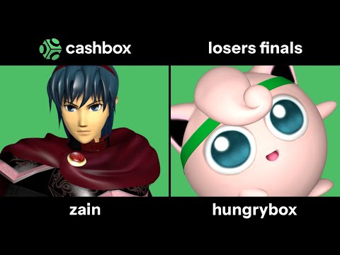 Cashbox 06 Losers Finals - Zain (Marth) vs Hungrybox (Jigglypuff)