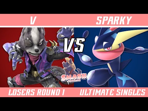ScottyCon 2023 Losers Round 1 - V (Wolf) vs. Sparky (Greninja) - SSBU