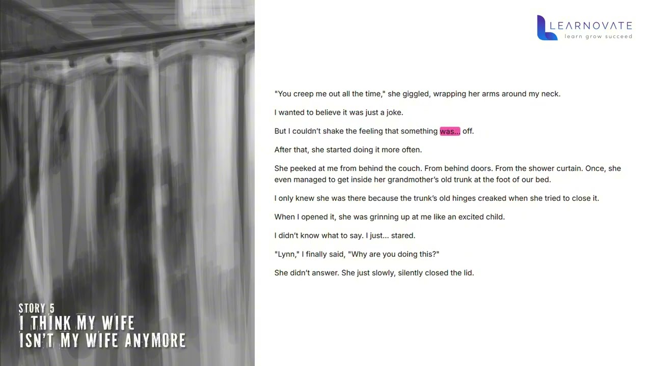 I Think My Wife Isn’t My Wife Anymore