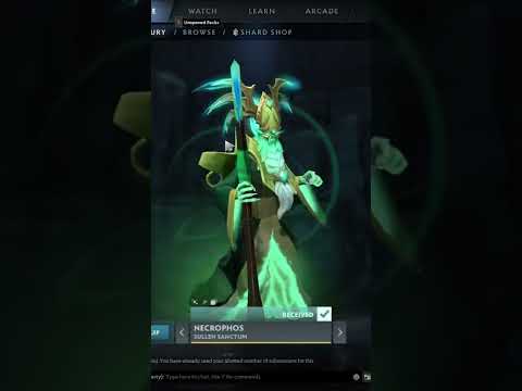 Immortal Treasure II Gacha Necrophos Dota 2