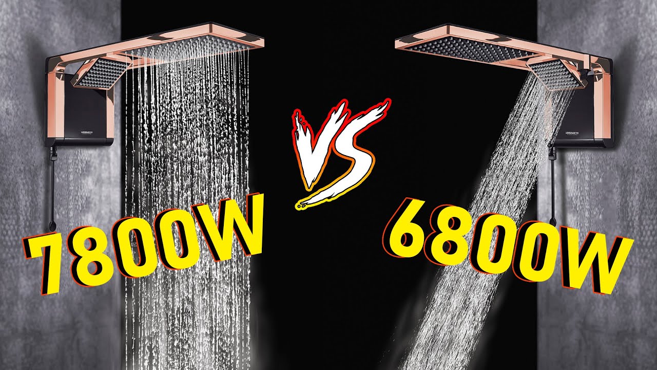 Qual Potencia de Chuveiro Escolher 7800w ou 6800W ou 6500w ou 7500w