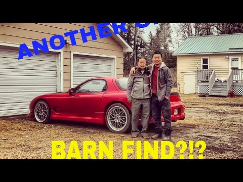 My dad bought me a "barn find" FD RX7! Sat for years!