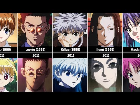 Hunter x Hunter Characters Changes After Remake (1999 vs 2011)
