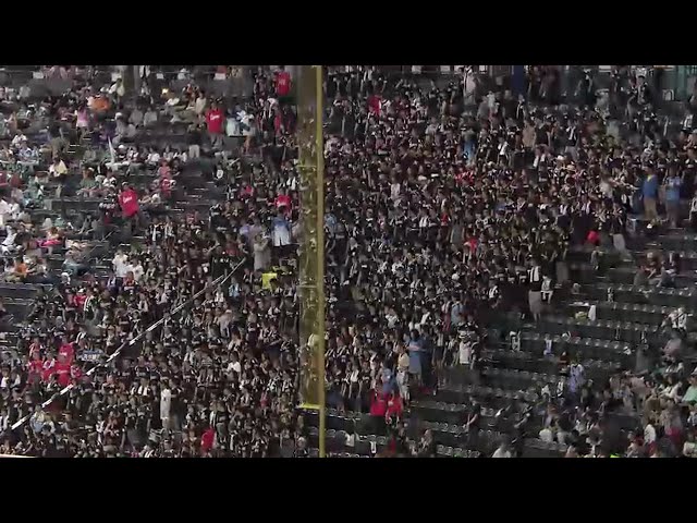 【12回表】負けられない戦い... マリーンズファンが一致団結!! 2016/7/10 F-M