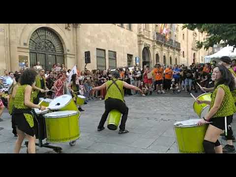 Salamanca, al ritmo de las Batucadas