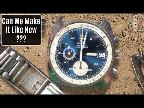 Too Damaged to Fix? Omega Seamaster Full Restoration 176.007