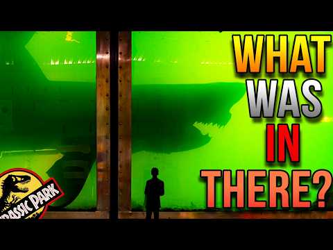 What Was REALLY in The Pitch Black LAGOON at Jurassic Park?