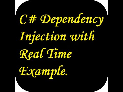C# Dependency Injection with Real Time Example