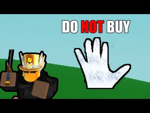 Do NOT buy The Ultra Instinct Glove In Slap Battles