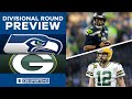 Seattle Seahawks vs. Green Bay Packers | NFL Playoffs: Division Round Preview | CBS Sports HQ