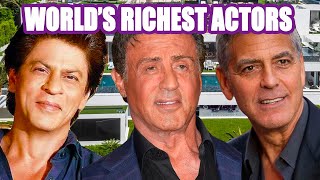 The TOP 10 RICHEST ACTORS IN THE WORLD