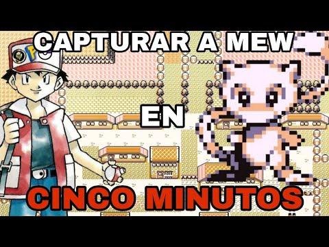 Truco para capturar a Mew en 5 minutos. Truco para Pokémon Amarillo, Pokémon Azul y Pokémon Rojo. ✔️
