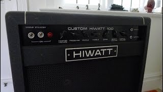 Video thumbnail for Hiwatt Custom 100 - DR103 Combo From 1973  Analysis and Test by Nick Adams