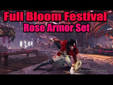 MHW: Iceborne - How To Get Full Bloom Tickets and Full Set Armor Rose a+ [PS4 Pro]