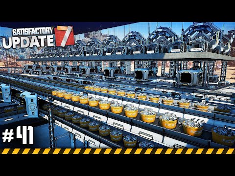 ALUMINIUM FACTORY! - Let's Play SATISFACTORY Update 7 - Ep.41