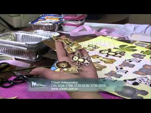 Mulher.com 12/04/2013 Marisa Magalhães - Lembrancinhas  Parte 2